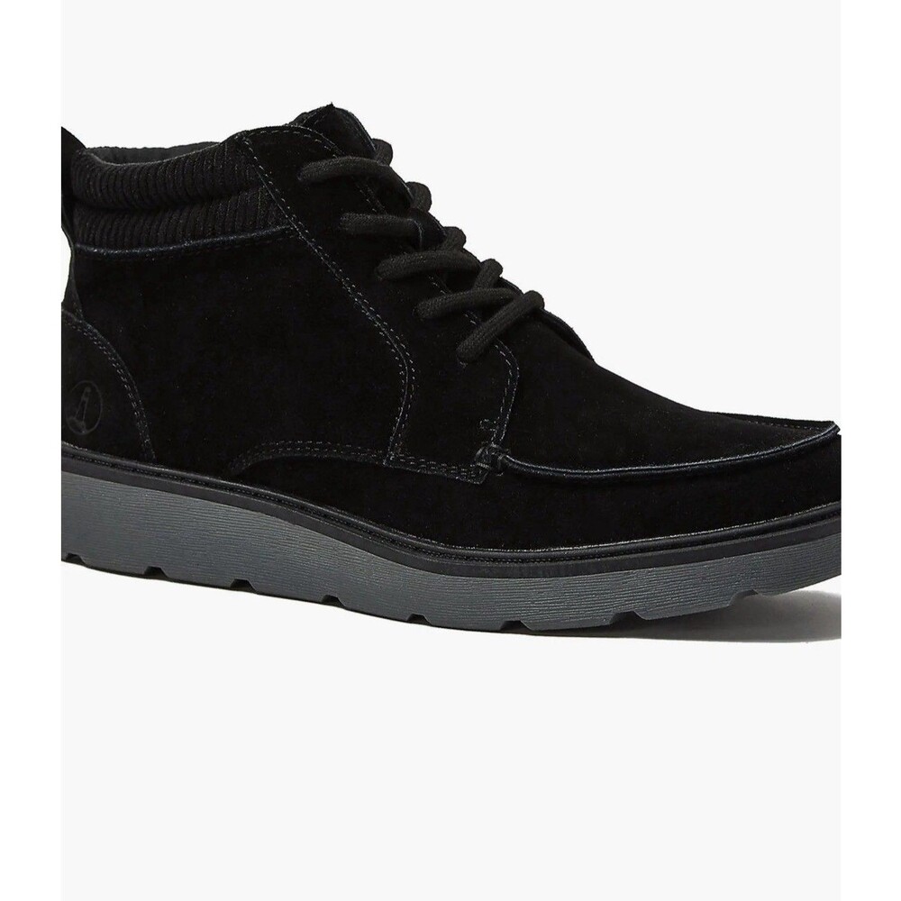 Lands’ End Moc Toe Flannel Lined Lace Up Boots - Picture 2 of 8